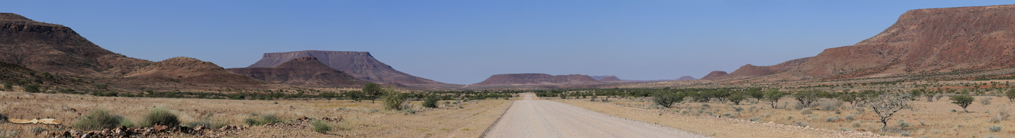 Table mountains in Damaraland