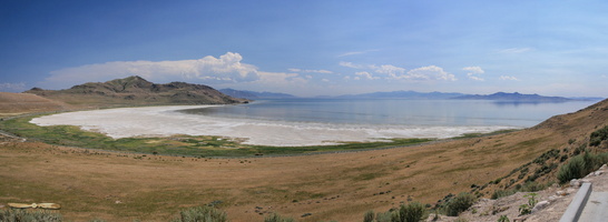 White Rock Bay, Antelope Island - Click to zoom !