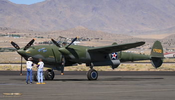 Planes of Fame's Lockheed P-38F "Glacier Girl"