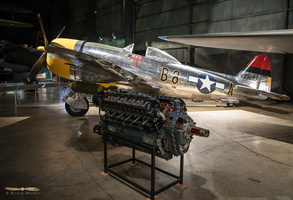 Republic P-47D & Packard Merlin engine