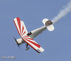 David Martin flying the Bucker Jungmeister