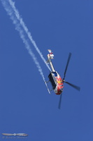 Chuck Aaron doing aerobatics in his Bo105