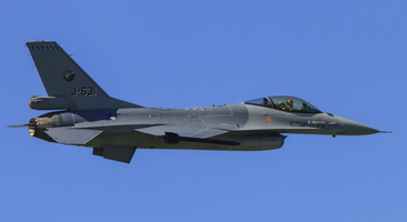 Netherlands Air Force F-16 display