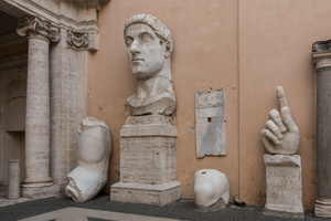 Parts of the colossus of Constantine