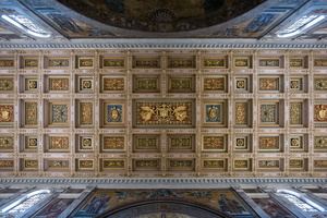 Ceiling of the transept