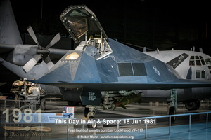 Lockheed F-117A Night Hawk - National Museum of US Air Force, Dayton, OH