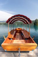 Boats over Lake Bled