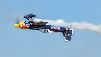 Kevin Coleman flying the Red Bull Extra 300