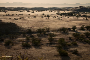 Damaraland landscape near Mowani