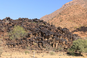 Volcanic past of Brandberg