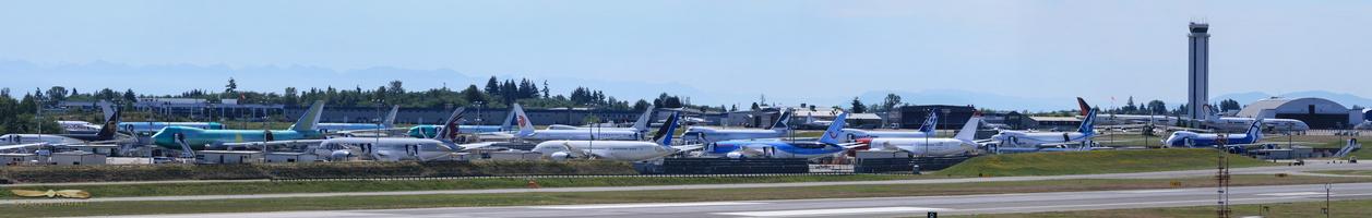 Stock of 787 at Paine Field - Click to zoom !