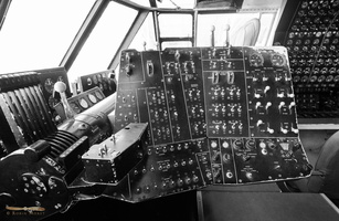 Inside Spruce Goose - Side pilot panel