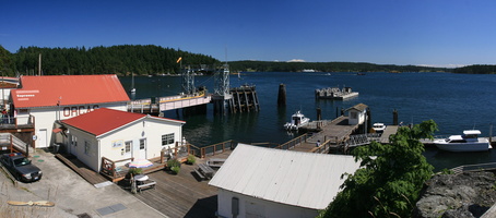 Orcas ferry dock
