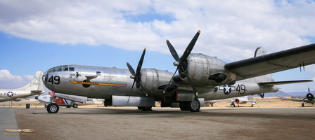Boeing B-29A Superfortress "Three Feathers III"