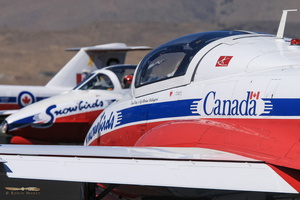 Canadian Air Force Snowbirds demo team