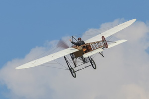 Blériot XI in swiss colors