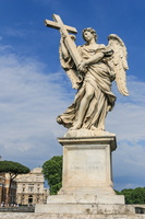Statue on Sant'Angelo bridge - Pons Ælius