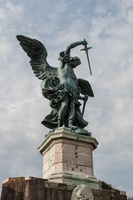 Bronze statue of Michael the Archangel