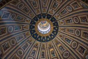 Details of Saint Peter's Basilica dome