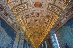 Ceiling of the Gallery of Maps