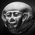 Mask of a sacrophagus of a priest Psammetek, Memphis, XXVI dynasty