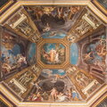 Ceiling of the room The Muse by Tommaso Conca