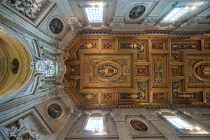 Ceiling of St John Lateran basilica