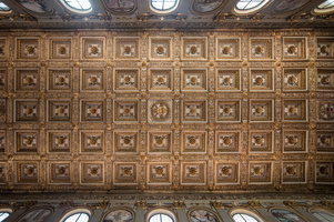 Ceiling of the nave