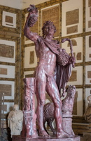 Faun in red marble (2nd AD)
