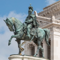 Statue of Vittorio Emanuele II (Chiarada)