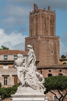 La Concordia (Pogliaghi) with Tower of the Militia in background