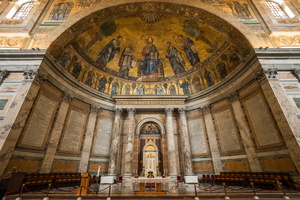 Apse and mosaic
