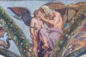 Cupid asks Jupiter to gather the Council of the Gods to authorize him marrying Psyche
