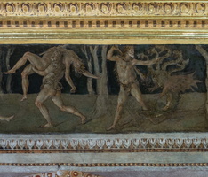 Hercules throwing Diomedes to his mares - Hercules and the Lernean Hydra