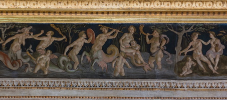 Marine cortege (Peruzzi, 16th AD)