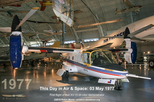 Bell XV-15 tilt rotor - National Air & Space Museum, Udvar Hazy Center, Chantilly, VA