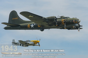 Boeing B-17G Superfortress "Memphis Belle" - Flying Legends Airshow, Duxford, 2014