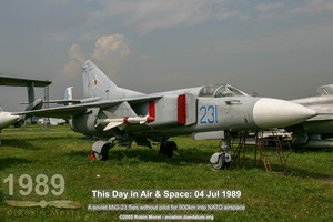 Mikoyan Gurevitch MiG-23 "Flogger" - VVS Museum, Monino, RU