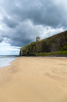 Mussenden Temple over Downhill Strand