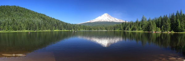 Mount Hood from Trillium Lake - Oregon - USA - 2013