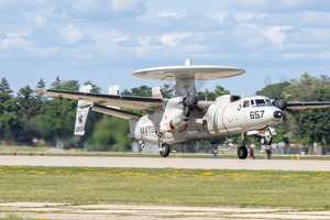 US Navy E-2C Hawkeye demo team VAW-120, 165812