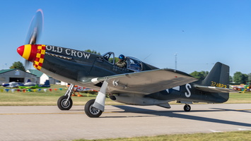 NAA P-51B Old Crow 43-12252 324823 N551E