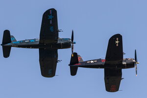 CORSAIR F4U-5NL, F-AZEG, 124724 & D-FCOR, 124541, Devotion