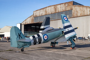 HAWKER SEA FURY FB11, F-AYSF, WJ928