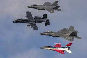 Flight of fighters