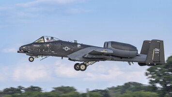 Republic A-10C c/n A10-0594 355th WG 80-0244 Black Mamba