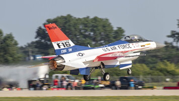 Lockheed F-16CM-50-CF c/n CC-93 s/n 91-0395 55th FS YF-16 livery